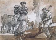 Claude Lorrain Dance (mk17) oil painting artist